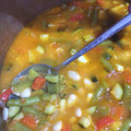 El cooksnap de pau cuando hizo Guisado de alubias con verduras.