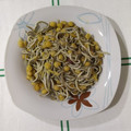 El cooksnap de Leo cuando hizo Gulas con garbanzos.