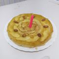 El cooksnap de Lu Martinelli cuando hizo Torta invertida de manzanas.