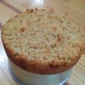 El cooksnap de María Edith Oppido cuando hizo Crumble de Manzanas.