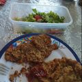 El cooksnap de Gabriela Passi cuando hizo Milanesa casera SIN huevo.