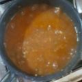 El cooksnap de Carlos Alberto Silvera Bornio cuando hizo Tuco de carne picada.