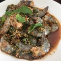 รูป Cooksnap ของ BadBadtz-Maru Kumton เมื่อเขาทำ ก้อยกุ้งหรือลาบกุ้งดิบ