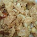 Shazia Shakir's cooksnap of when they made Chana Chaat.