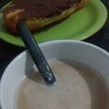 El cooksnap de Maida Lara cuando hizo Budín marmolado.