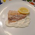 El cooksnap de Javier Pérez cuando hizo Salmón con salsa de limón.