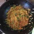 El cooksnap de Daniela Araujo cuando hizo Risotto de vegetales 2x1.