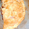 El cooksnap de Ari Rodriguez cuando hizo Empanada de carne, pollo y bacon.