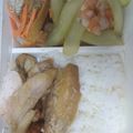 chun手作料理食堂 的 減醣日式烤雞翅胡瓜蝦仁便當 cooksnap