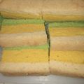 Cooksnap dari Kristiana Daeli untuk resep Rainbow Cake Kukus