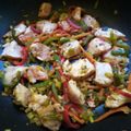 El cooksnap de eduardo cuando hizo Wok de vegetales.