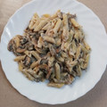 El cooksnap de Pepe López cuando hizo Macarrones con champiñones.