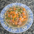 El cooksnap de Franklin Isaac Cabo Matos cuando hizo Garbanzos a la jardinera.