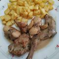 El cooksnap de Eva Martinez cuando hizo Conejo al ajillo.