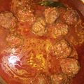 El cooksnap de Nani Salanitro cuando hizo Albóndigas en salsa.