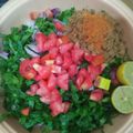 Marash's kitchen's cooksnap of when they made Local salad (kwadon salad).