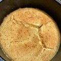 El cooksnap de Ana Laura Arias cuando hizo Tarta de queso en la Airfryer.