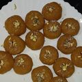 Fatima's Cook Book's cooksnap of when they made One bite besan laddu.