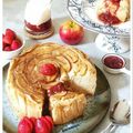 El cooksnap de Rossy Anna Oktavia (ABATA Kitchen) cuando hizo Tarta de queso con manzanas caramelizadas. (Cheesecake with caramelized apples.).