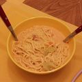 borzansky's cooksnap of when they made Thai coconut curry soup.