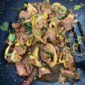 Cooksnap cook_108094895 semasa beliau membuat Daging Masak Kicap.
