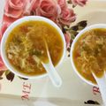 Itikona Banerjee's cooksnap of when they made চিকেন স্যুপ(chicken soup recipe in Bengali).