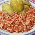 Enefola Joy Owoicho's cooksnap of when they made Boiled sweet potato and Egg Sauce.