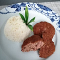 El cooksnap de Gabriela Armas cuando hizo Filetes rusos.