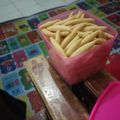 Cooksnap dari Sari Roswati untuk resep Bidaran keju / telur gabus