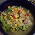 Cooksnap dari Ari Ramadona untuk resep Brokoli Makaroni Kornet (Tumis)