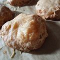 Hedvig Kulcsár Cooksnap-ja, amikor elkészítette a(z) Túrós, zabpehelylisztes, zabpelyhes sajtos "pogácsa" GM receptet.