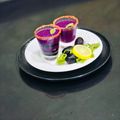 Juhi Prakash Sewani 's cooksnap of when they made JAMUN (BLACK INDIAN BERRY) SHOTS.