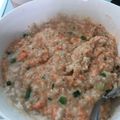 Cooksnap của Ngân Natto khi họ làm theo món Cháo Yến mạch ức gà