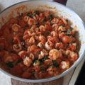 Cooksnap από Φίλιππος Δεληκούρας στη συνταγή Ζυμαρικά Fettuccine με γαρίδες