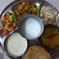 Amita Parmar's cooksnap of when they made ગુજરાતી થાળી (Gujarati Thali Recipe In Gujarati).
