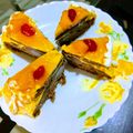 Swati Ganguly Chatterjee 's cooksnap of when they made ম্যাঙ্গো কেক (mango cake recipe in bengali).