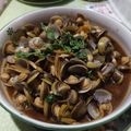 潘俊霖的(簡單料理) 的 九層塔炒蜆仔 cooksnap
