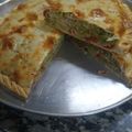 El cooksnap de Rosa Maria Sorbello cuando hizo Tarta brócoli crema y jamón (masa de avena).