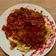 รูป Cooksnap ของ Supapong Wanitpongpan เมื่อเขาทำ สปาเกตตี้ซอสหมูสับ