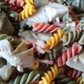 El cooksnap de Carmeta cuando hizo Pasta con alcachofas y bacon.