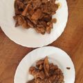El cooksnap de eduardo cuando hizo Contramuslos de Pollo con Salsa de Soja y Miel.