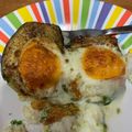 El cooksnap de Veronica Fuentes Mila cuando hizo Aguacate con huevo y crujiente de jamón en AirFryer.