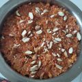 Swati Sharma's cooksnap of when they made गाजर का हलवा विद खवा टेस्ट (gajar halwa recipe in marathi).