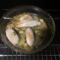 El cooksnap de Iris Porta Pirris cuando hizo Medallones de merluza al vino horneados.