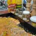 El cooksnap de patsy cuando hizo Matambre de cerdo con mostaza y miel.