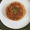 Cooksnap dari Bernadette CarLa Frinatra untuk resep Nasi Tim Ayam Jamur