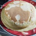 El cooksnap de Yuky cuando hizo Hotcakes de banana.