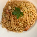 El cooksnap de M.Jose cuando hizo Espaguetis con gambas al ajillo.