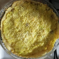 El cooksnap de María Araújo cuando hizo Tarta de puerro y cebolla.