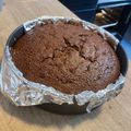 Cooksnap nurul fahiera Fadzil semasa beliau membuat Kek Coklat Bakar Simple (sukatan cawan) #minumpetangzauj.
